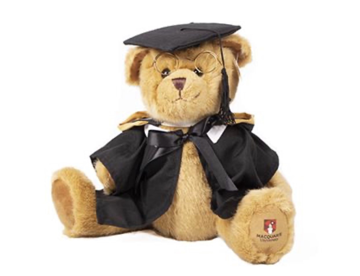 graduation bear
